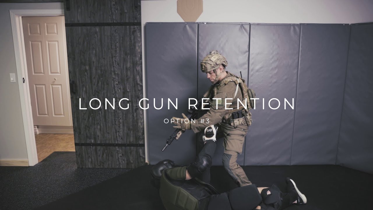 Long gun retention drill - #3