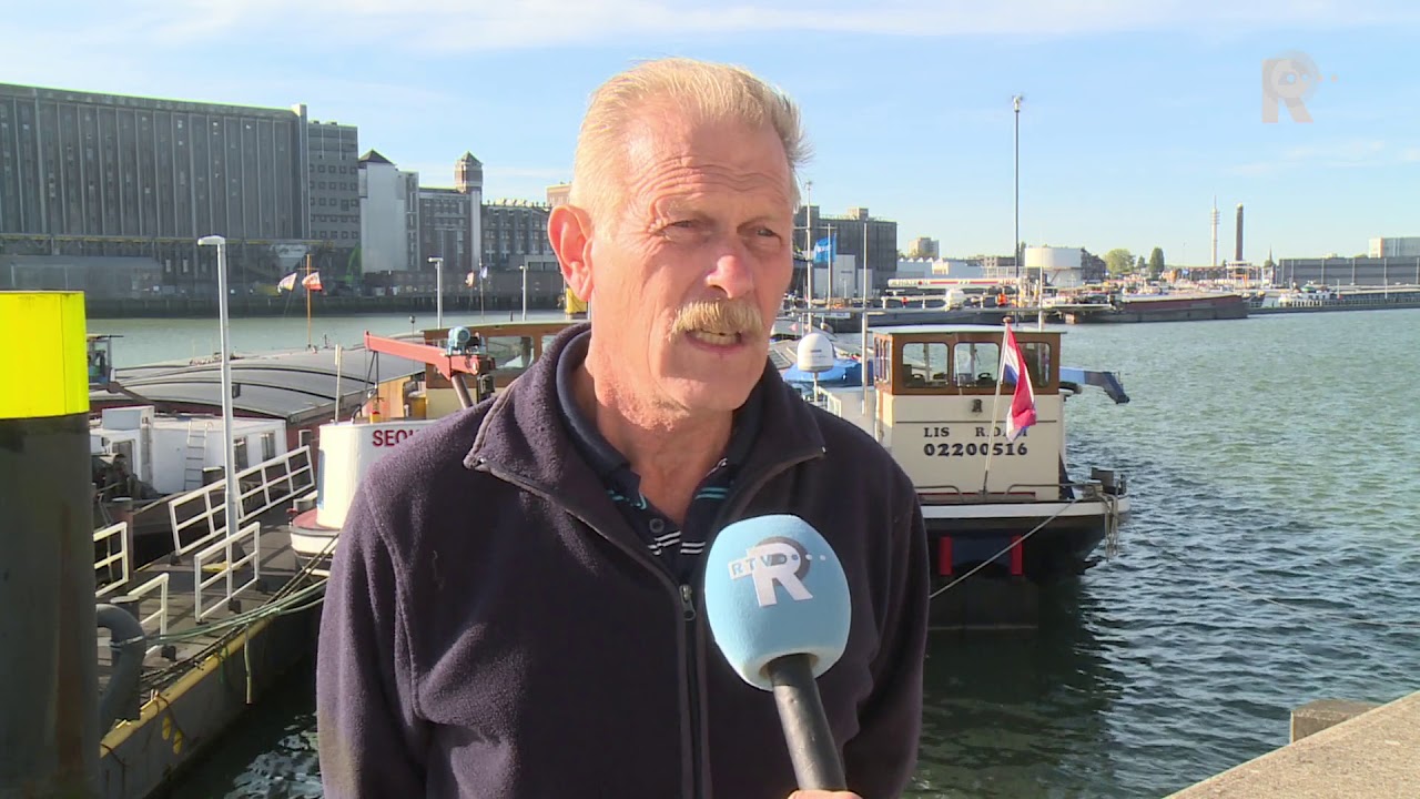 Bodem Maashaven langzaam volgestort met zand voor nieuw getijdenpark