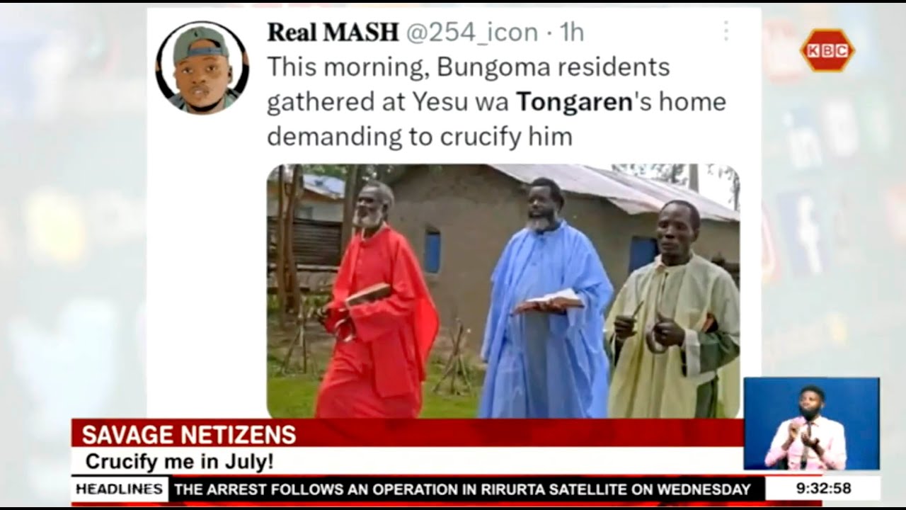 Savage Netizens I Why keyboard warriors want Jesus of Tongaren crucified