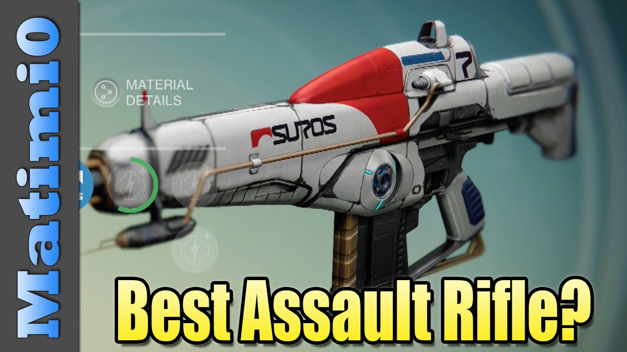 Destiny Best PvP Assault Rifle?  Suros Regime Review