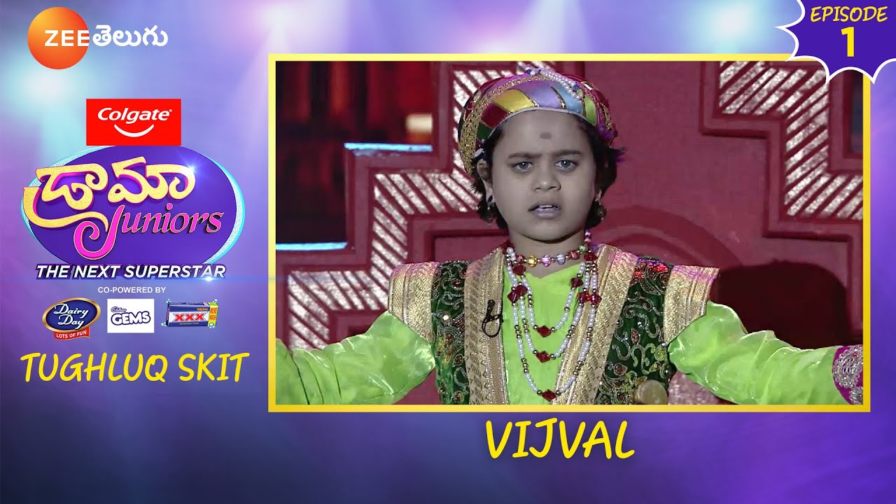 Tughluq Skit |Drama Juniors - The Next Superstar |Vijval | ZEE Telugu