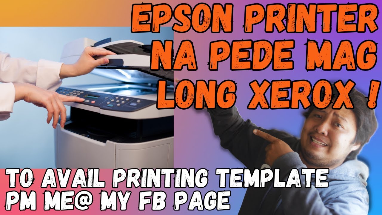MGA PRINTER WITH LONG XEROX EPSON BRAND | PRINTING BUSINESS