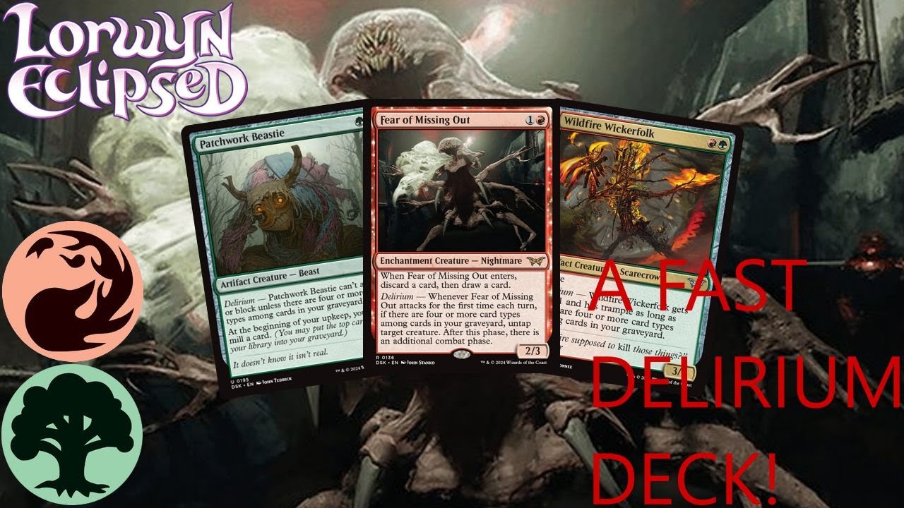 WELCOMING LORWYN WITH GRUUL DELIRIUM - GRUUL DELIRIUM - MTG ARENA - STANDARD BO1