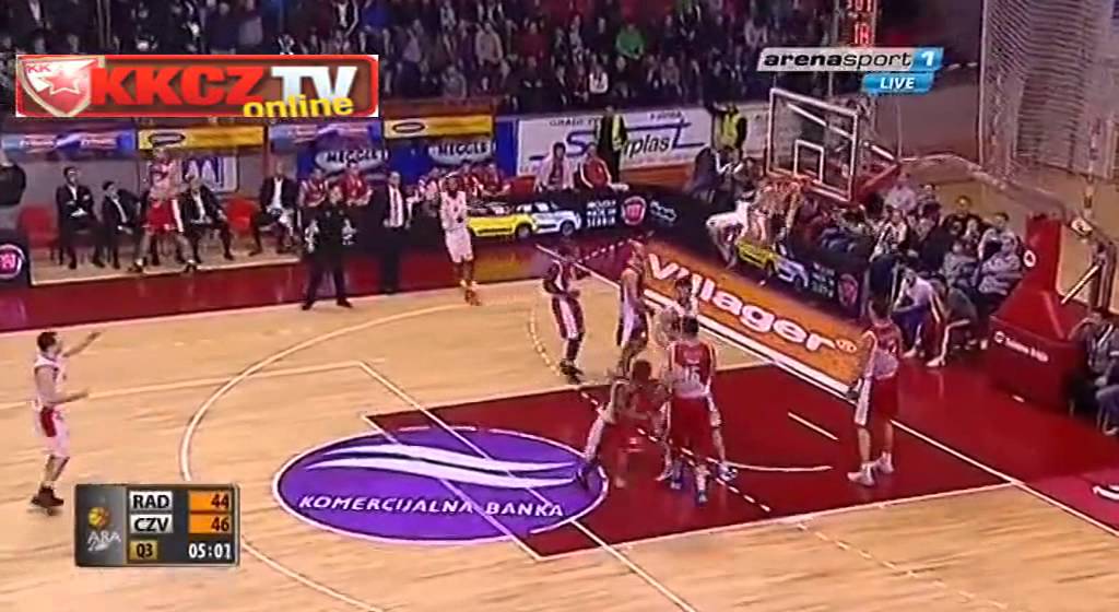 Radnički Kragujevac : Crvena zvezda Telekom 73:78 | Ceo meč [ABA League 16. kolo | 11.1.2014]