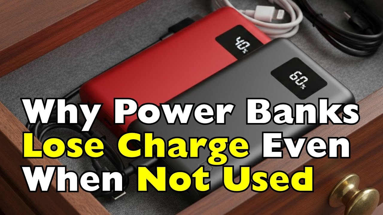 Why Do Power Banks Slowly Lose Charge Over Time? [ID2215]