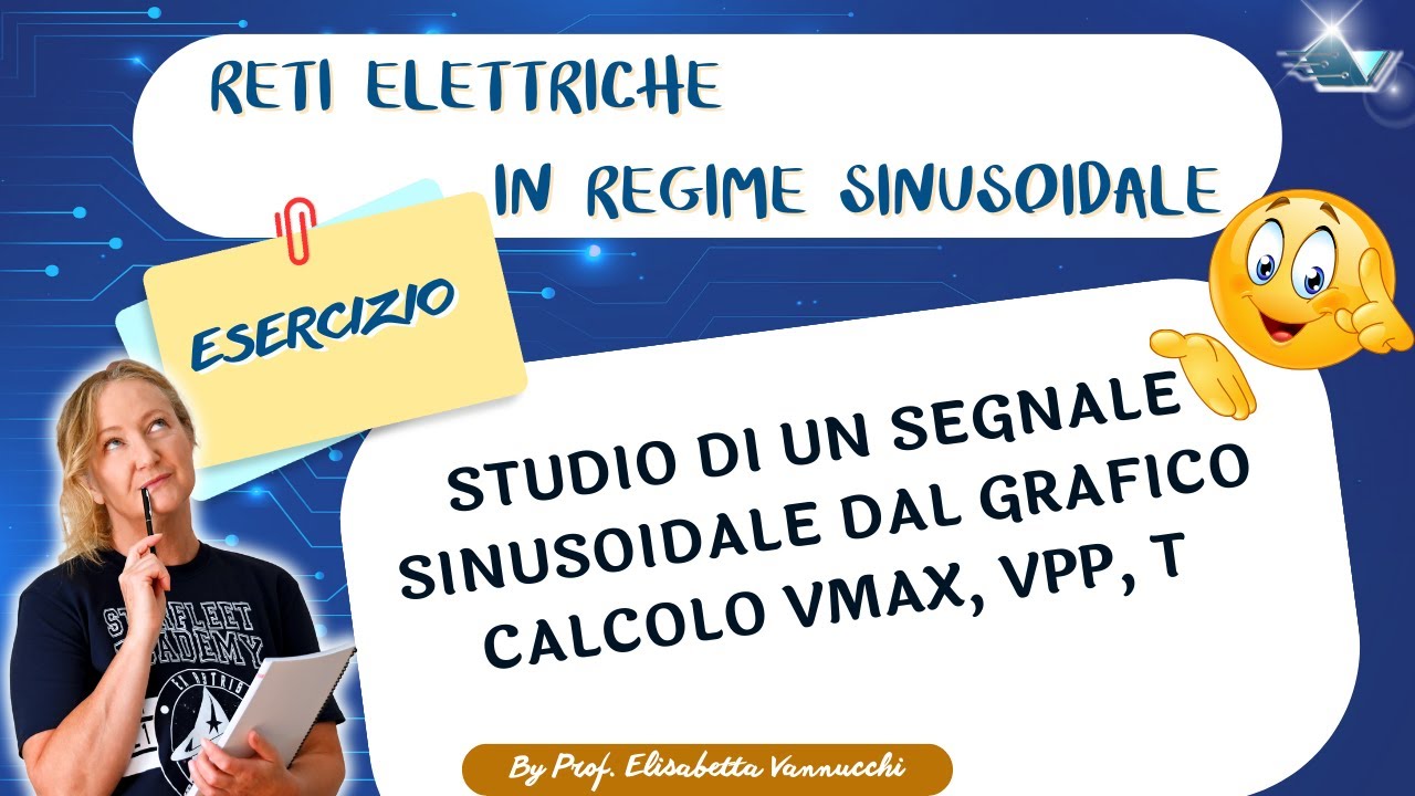 esercizio guidato studio di un segnale sinusoidale