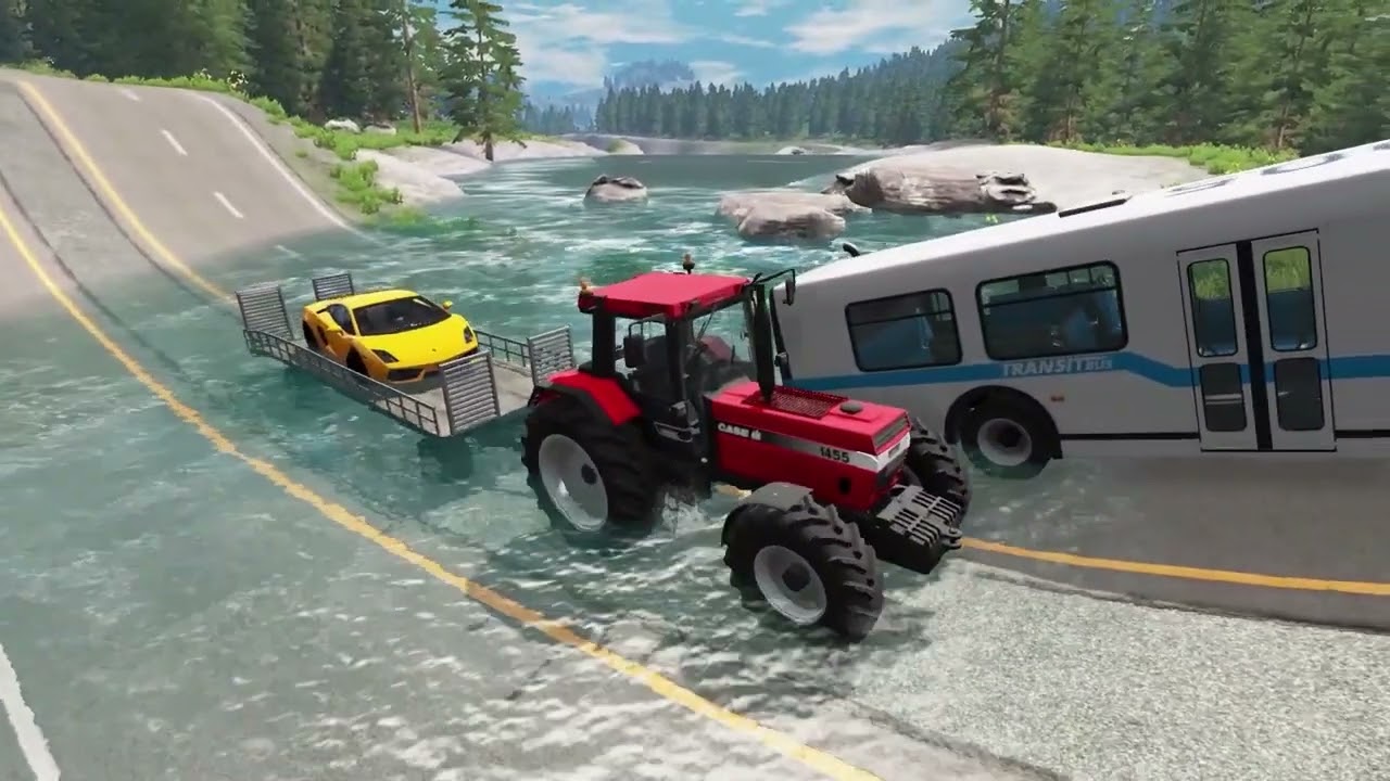 TOP 10 CRASHES | Cars vs BARRIERS | BeamNG.DRIVE
