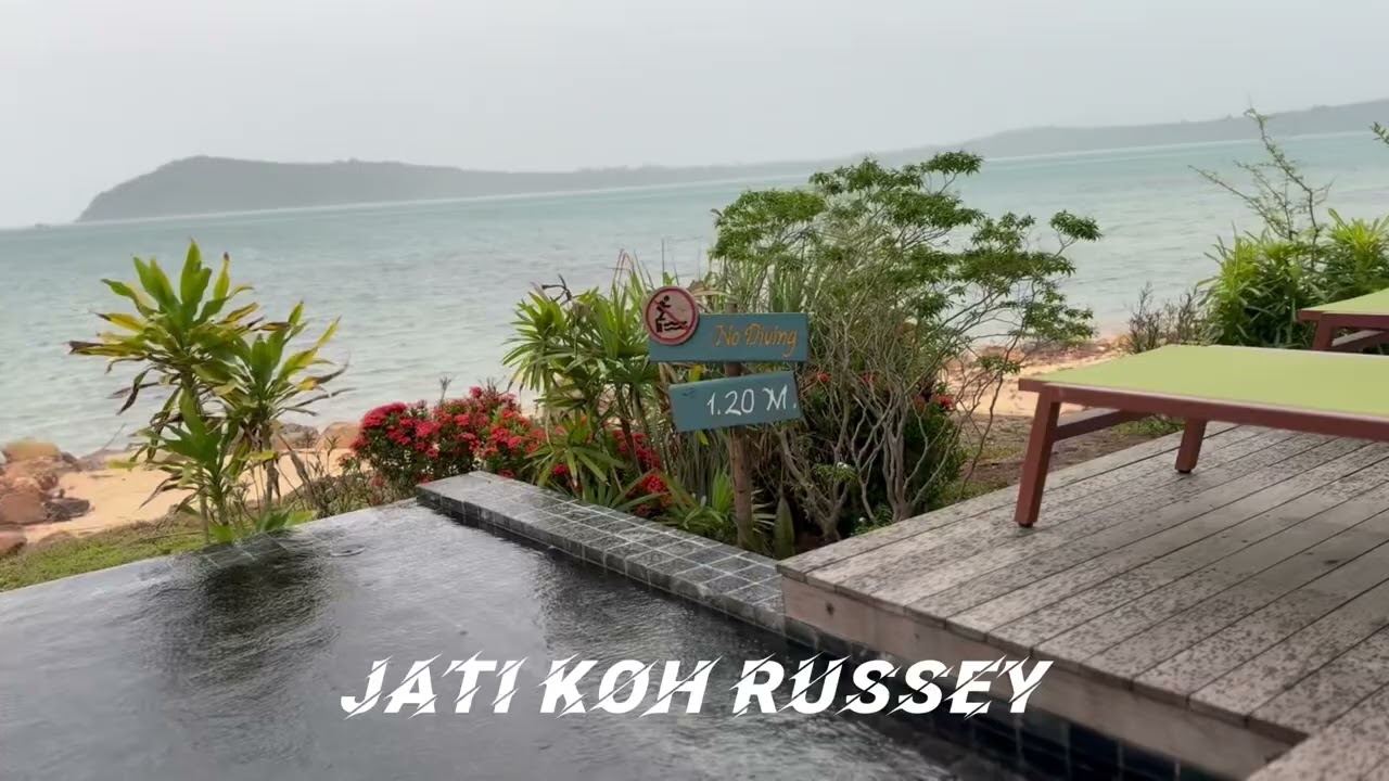 رحلتي الى كمبوديا/ سيهانوكوفيل وجزيرة كوه روسيا /JATI Koh Russey