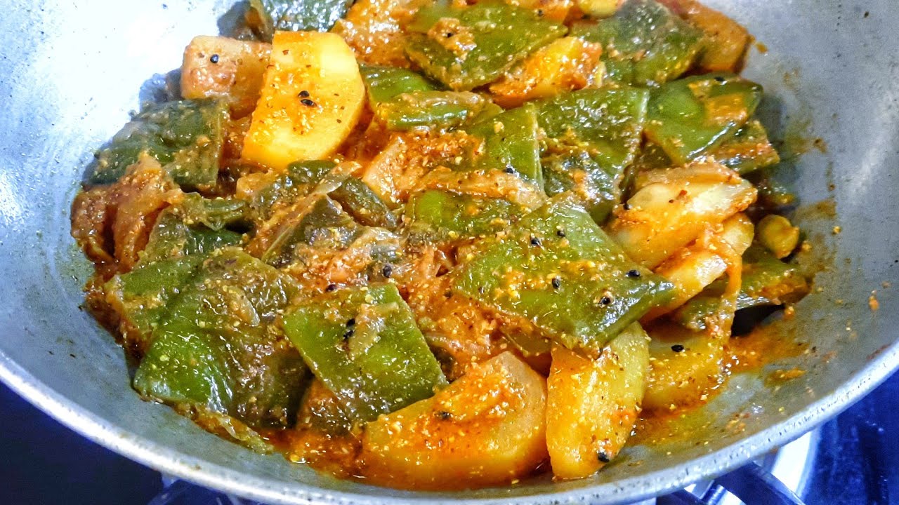 সিম আলুর তরকারি এভাবে 1 বার বানিয়ে দেখুন || Sim Alu'r / Simer Recipe || Flat Beans Potato Recipe