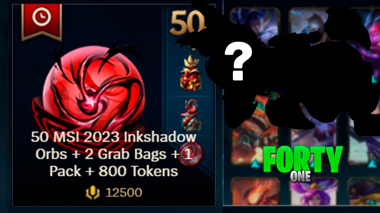 OPENING 50 MSI 2023 ORB PACK + BAGS | FORTYONE