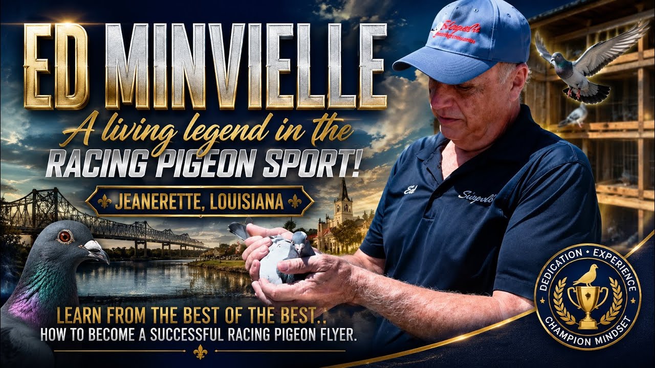 Pigeon Racing - Interview, Store and Loft Tour with Ed Minvielle of Siegel's Pigeon Supplies