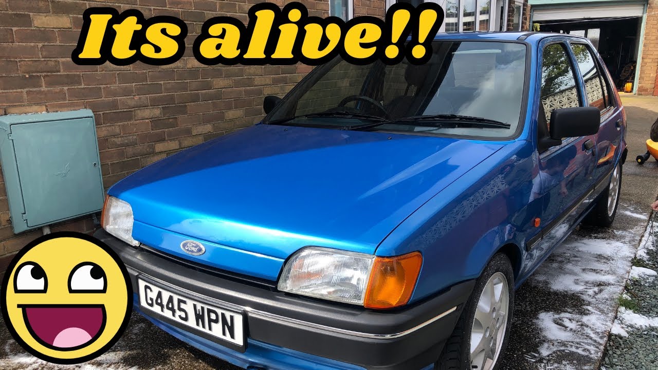 Ford Fiesta MK3 - Winter Tinkering Part 6 - ITS ALIVE!