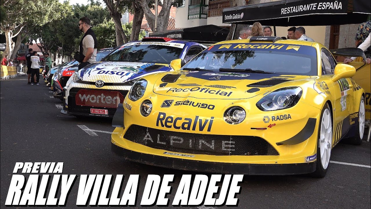 RALLY VILLA DE ADEJE 2025, previa.