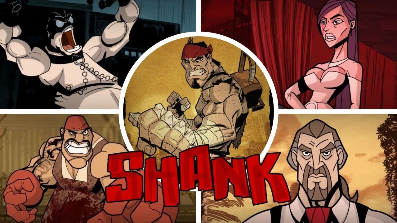 Shank - All Bosses & Ending [No Damage] 4K 60FPS UHD
