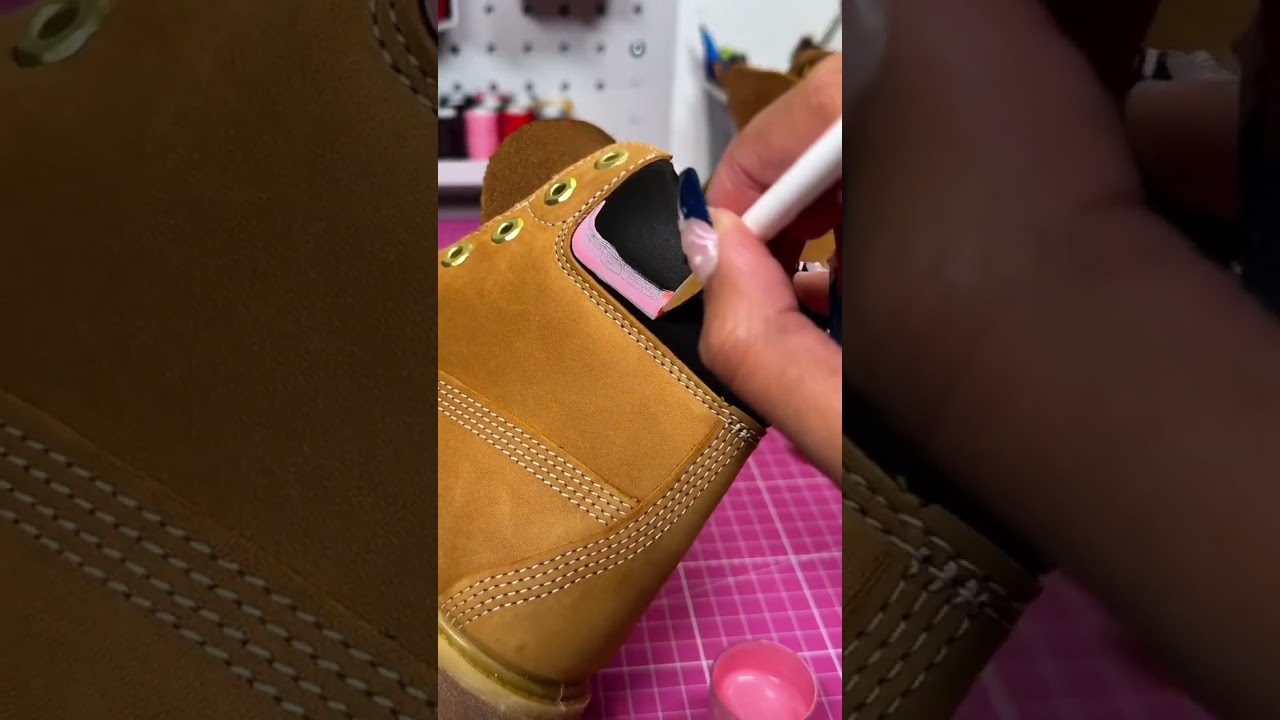 Customizing my Timberlands!