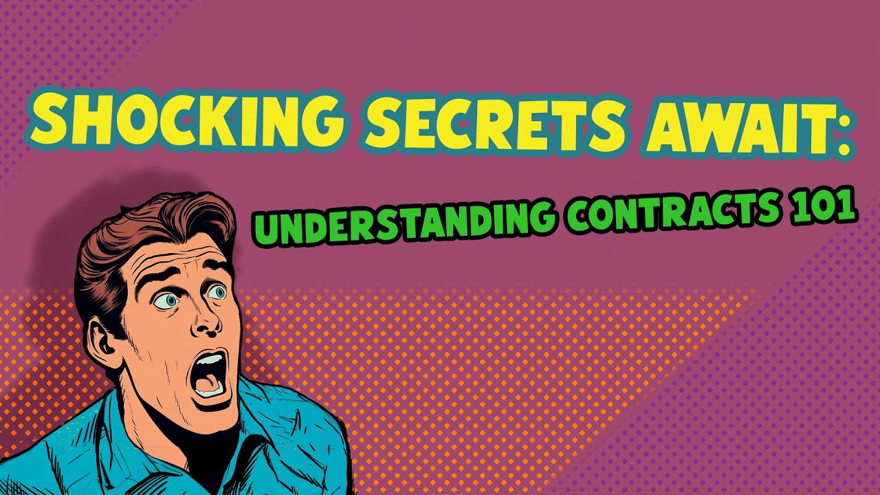 Comic Book Creators Must Watch! Understanding Contracts 101- Luke Stone Studios