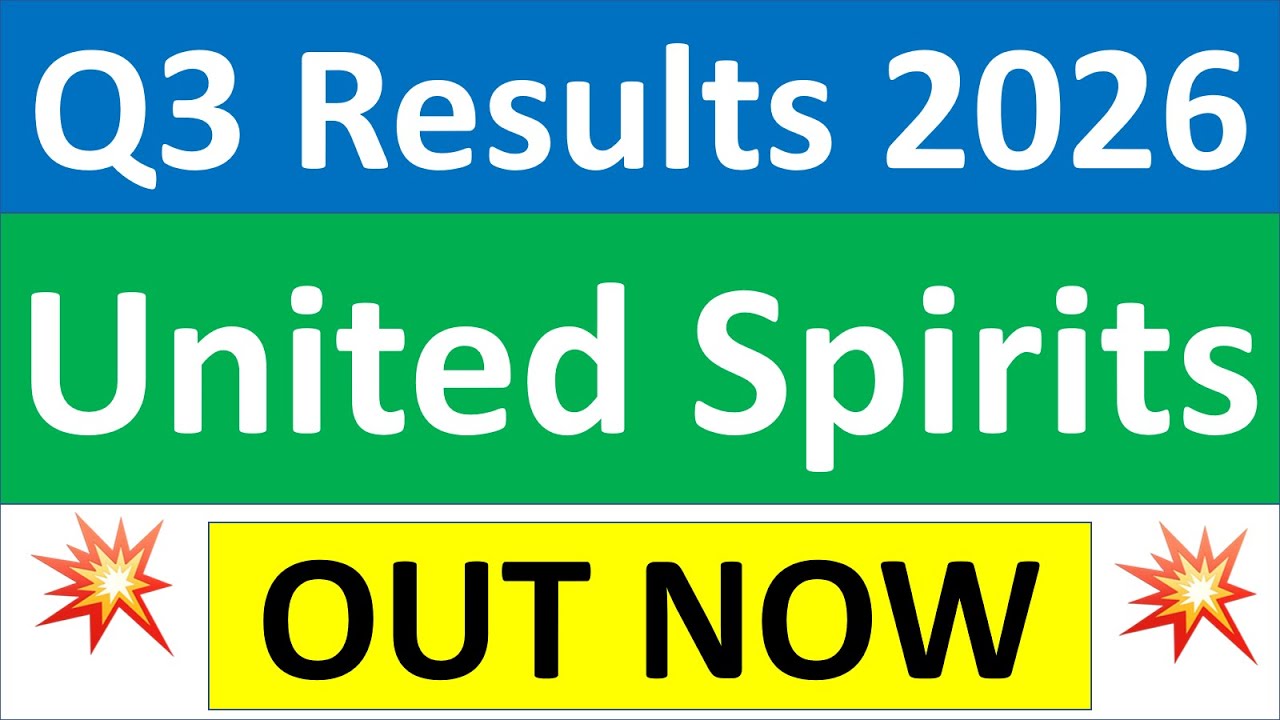 United Spirits q3 results 2026 | United Spirits results today | United Spirits Share News today