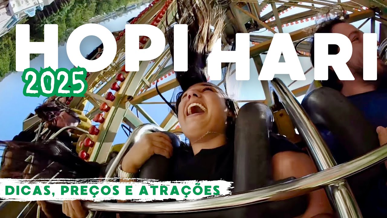 HOPI HARI: O Que ESPERAR do Parque de Diversões MAIS FAMOSO DO BRASIL