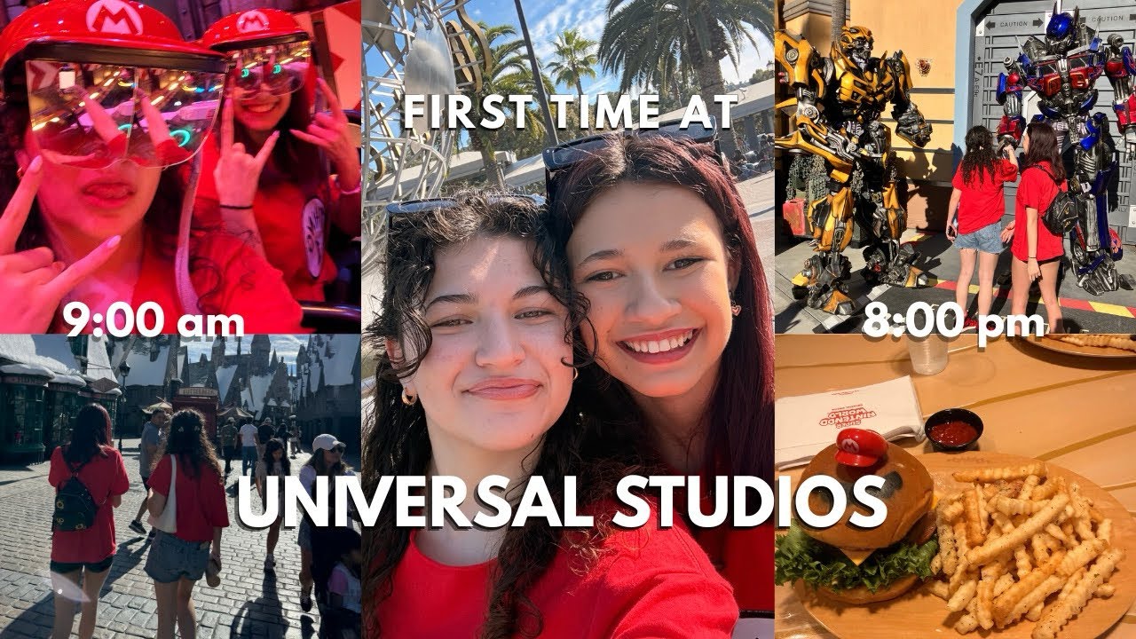 First Time at Universal! //Full Day//