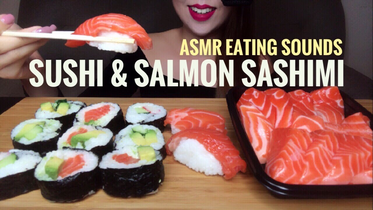 ASMR Homemade SUSHI | Sushi Assembling | Eating Sounds (No Talking)
