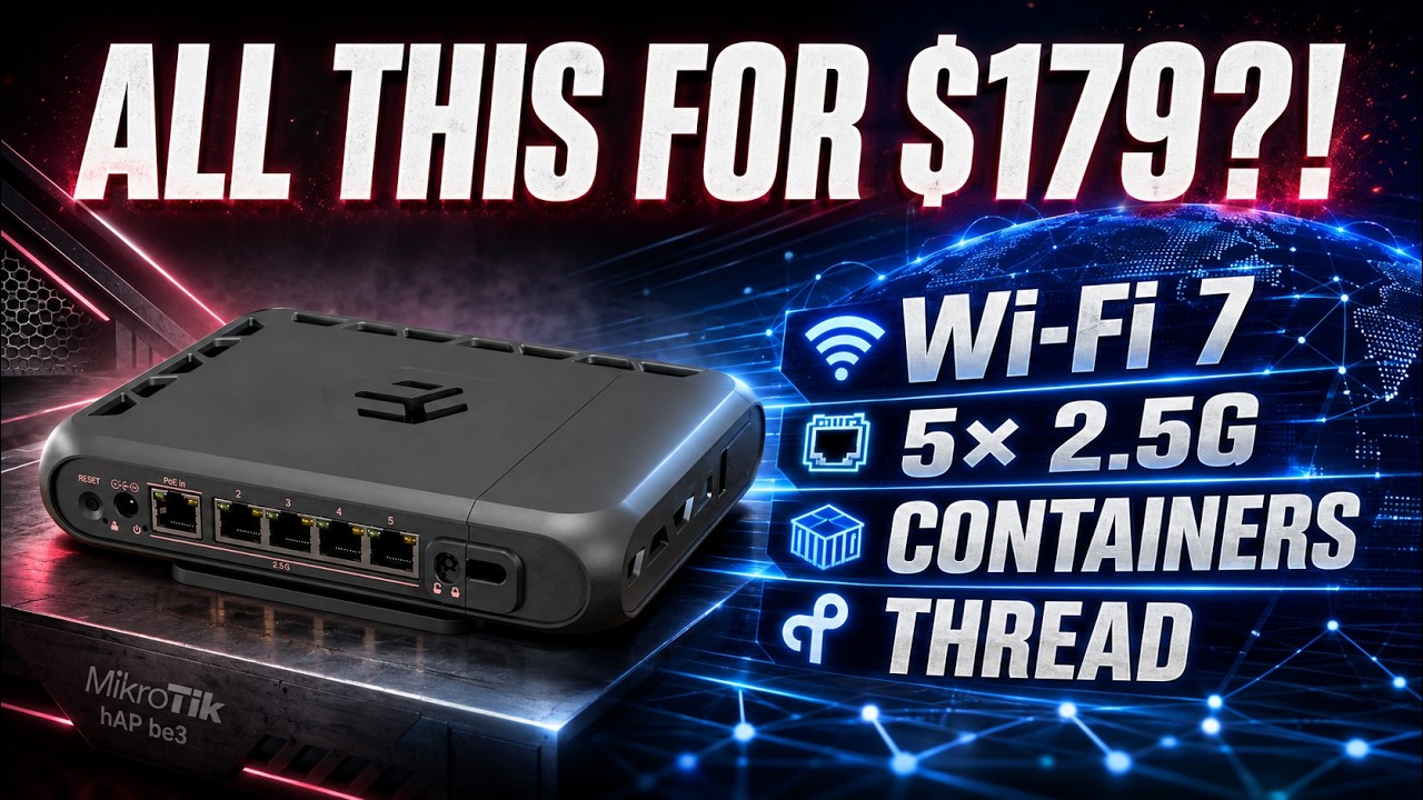 Did MikroTik Just Build the Ultimate $179 Wi-Fi 7 Router?