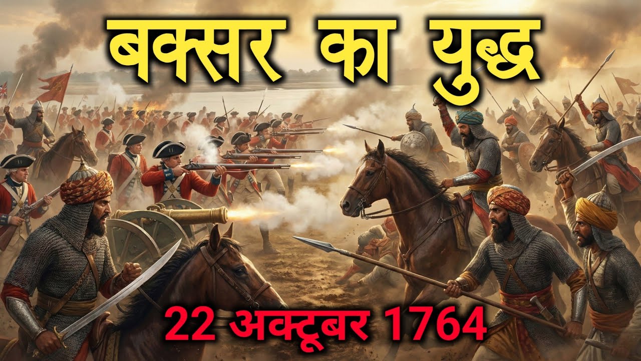 1764 Battle of Buxar || बक्सर का युद्ध पूरी कहानी || Causes, Events & Results Explained || History 