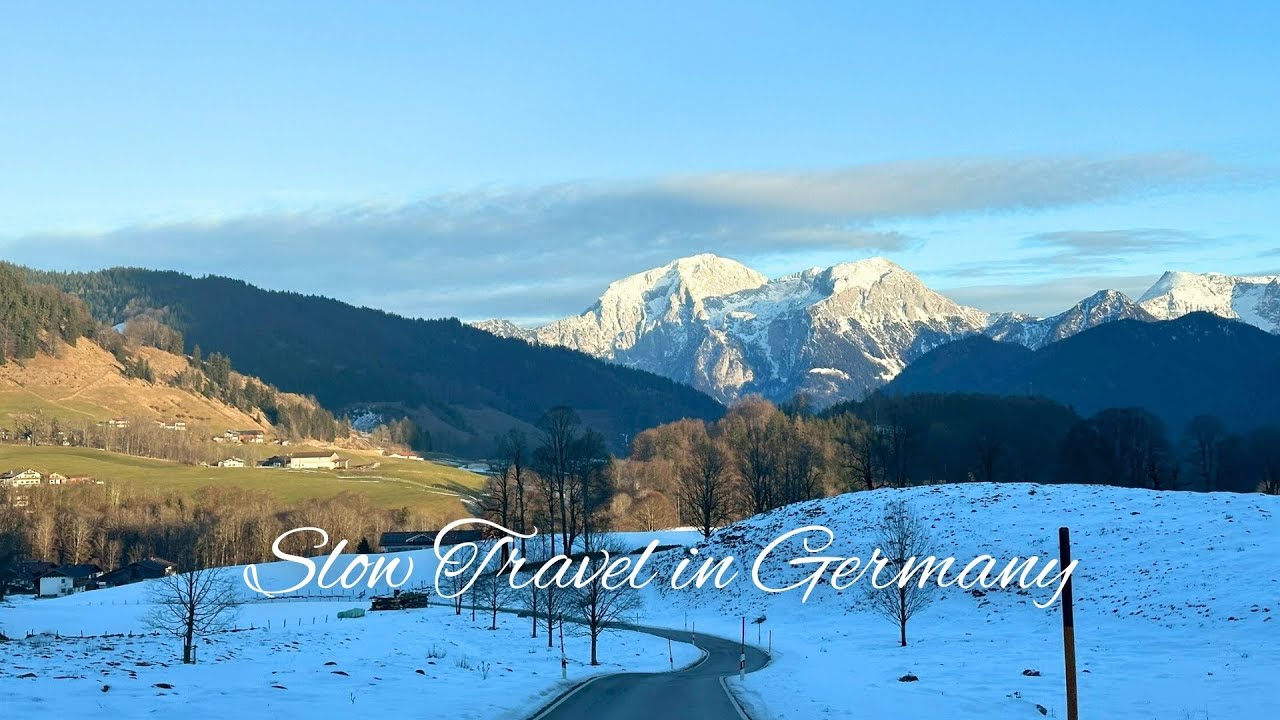 [CC] Winter in Germany📍 Zugspitze, Germany’s Highest Peak | Königssee & Ramsau (Silent Travel Vlog)