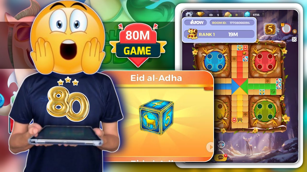 Yalla ludo 80M quick gameplay🔥| Eid ul adha vs Line gameplay🔥.