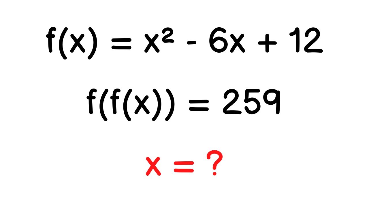 A Nice Problem of Function | Relation And Function | 2 Different Methods to Solve