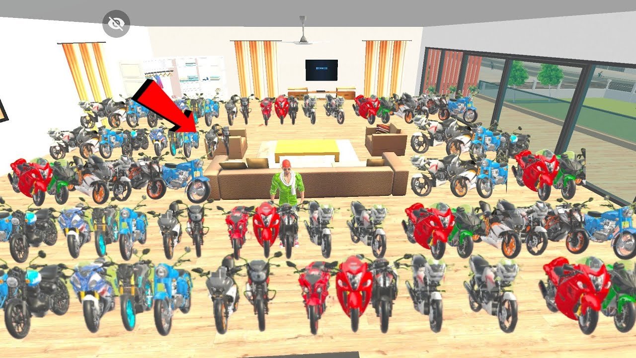 😱Franklin put all the car in his room Indian theft Auto simulator game🔥