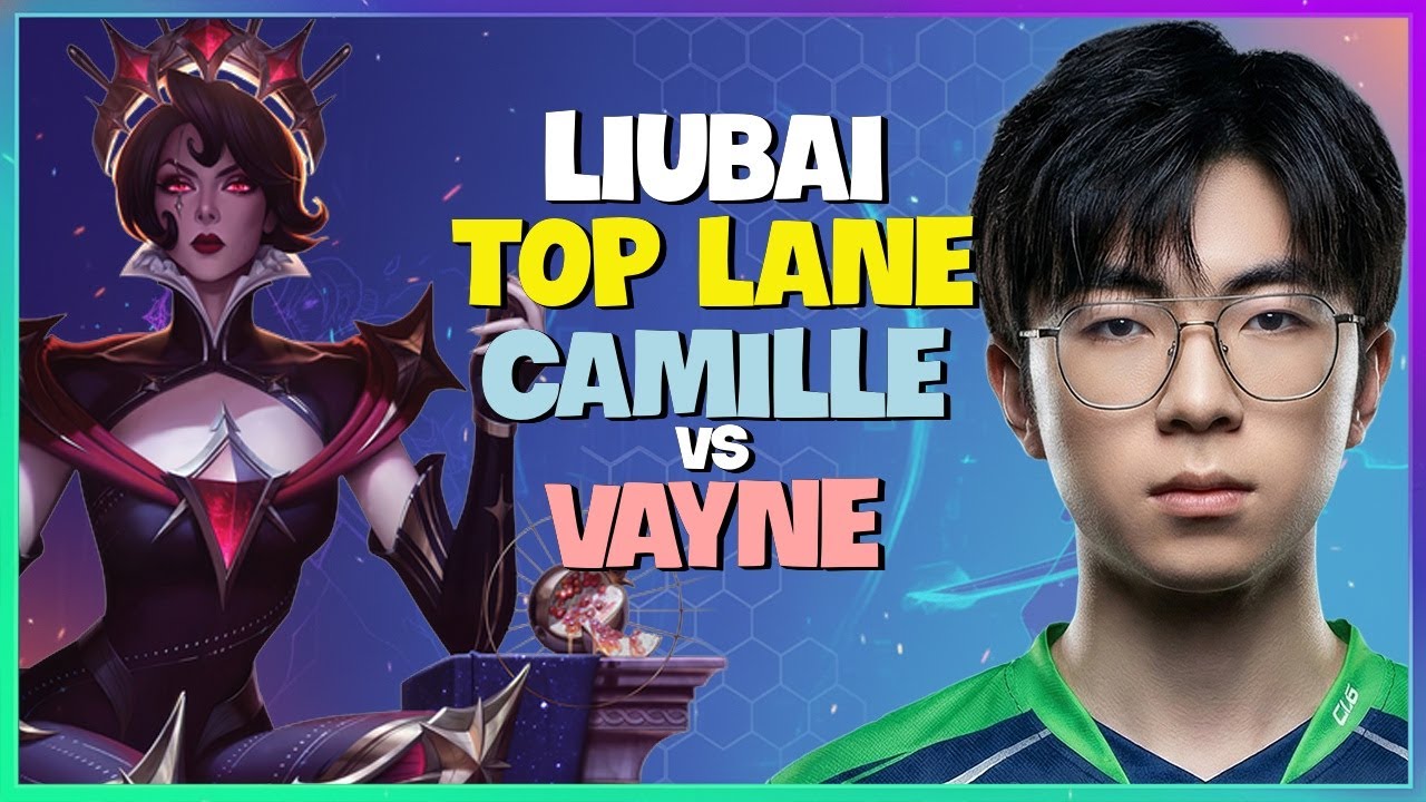 Rank 1 Camille : He is WRECKING this Vayne with CLEAN Mechanics - Engsub