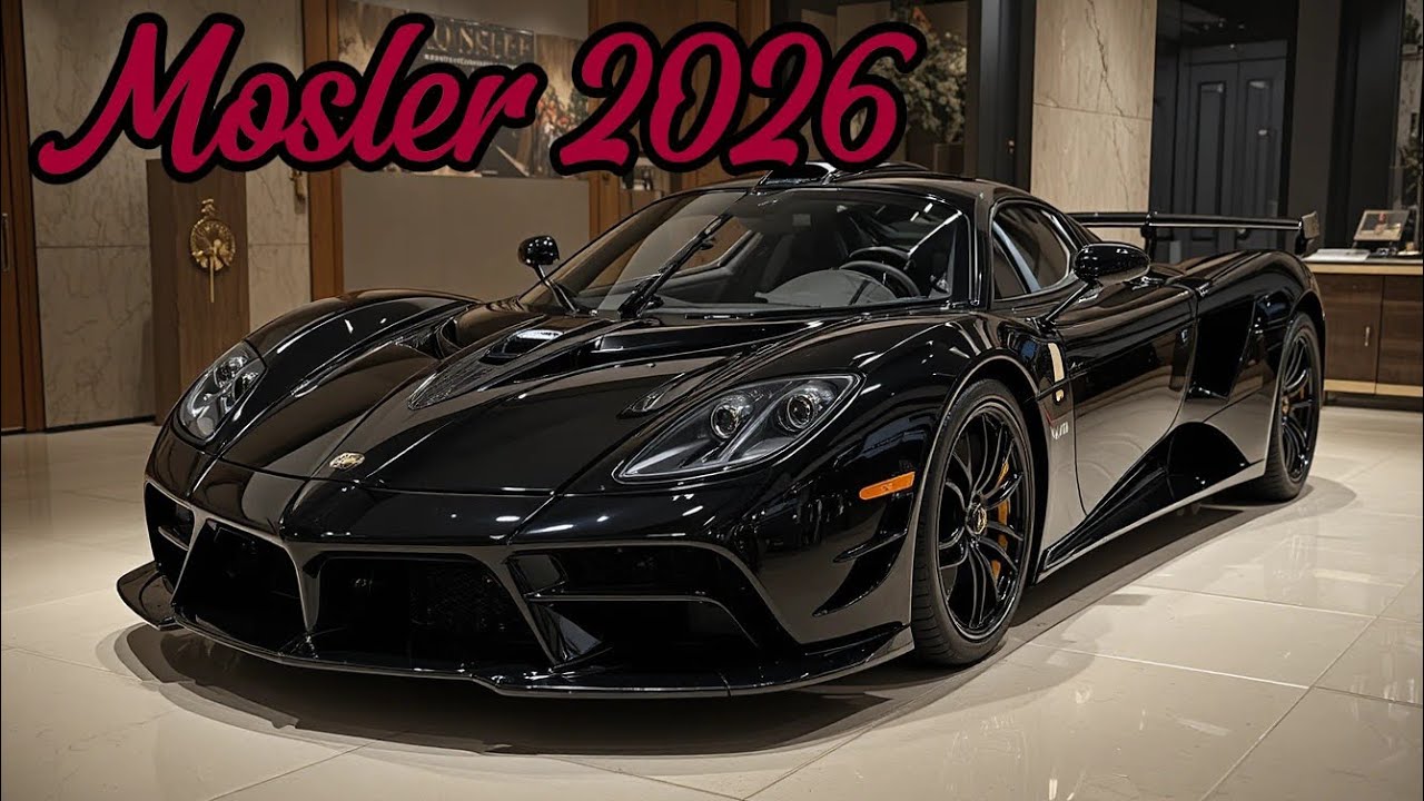 Mosler Car 2026 – The Return of a Hardcore Supercar That Redefines Speed & Exclusivity 🚀