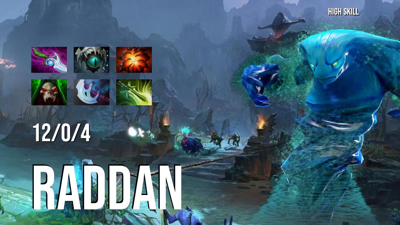 Dota 2 Pro Gameplay   Raddan   Morphling   12 0 4   High Skill Dota 2 / Carry / Team Spirit