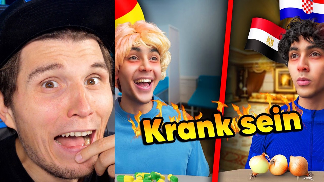 Paluten REAGIERT auf Deutsche vs Ausländer beim KRANK sein