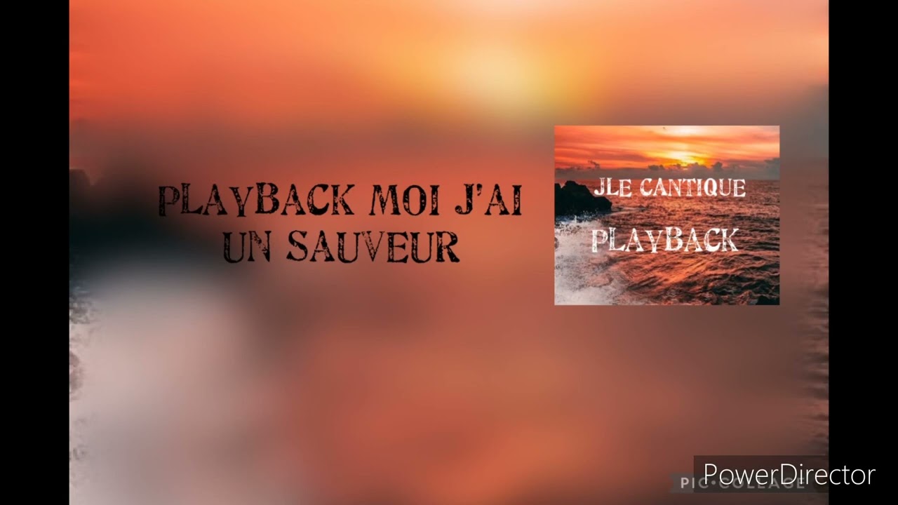 Playback-moi j’ai un sauveur-JLE cantique