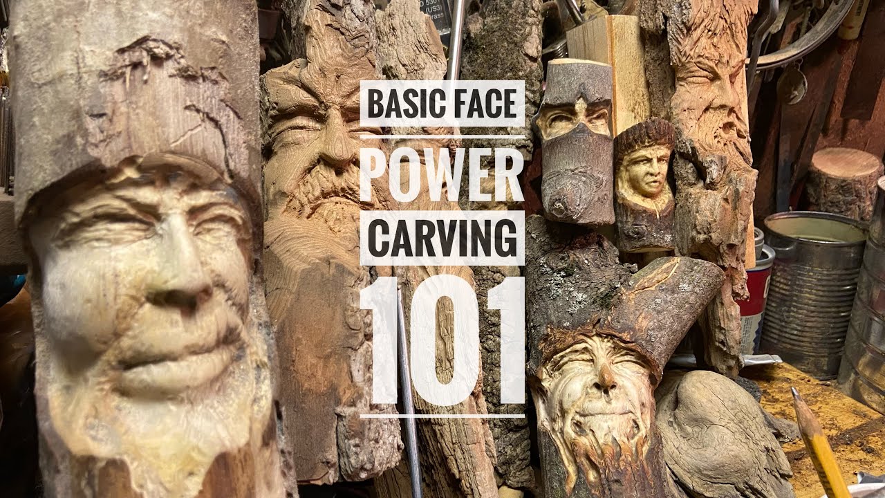basic face power carving 101 ⏲️ time-lapse
