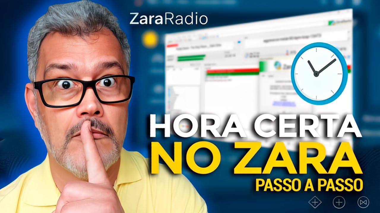 Hora Certa no ZaraRadio: Aprenda a Configurar de Forma Definitiva | Guia Completo!