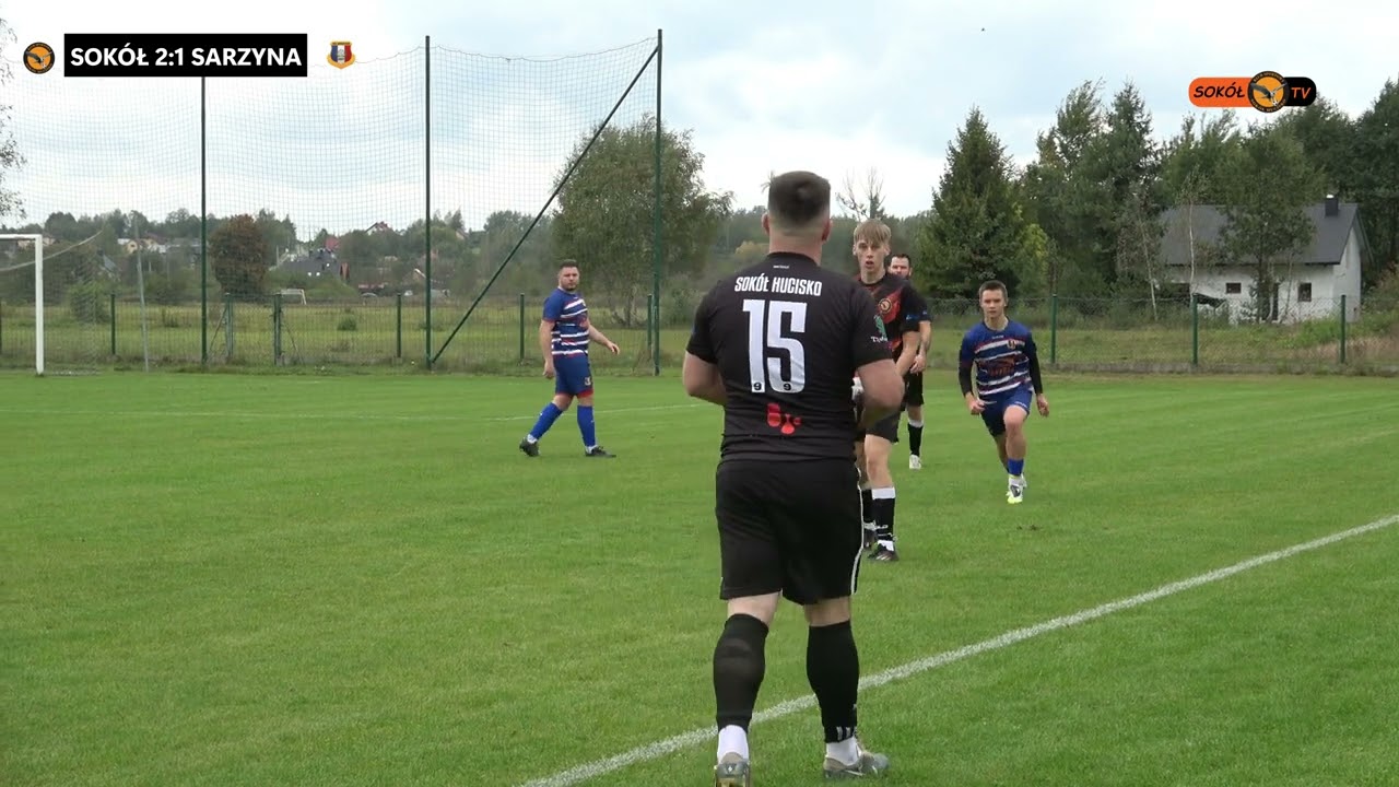 Sokół Hucisko - KS Sarzyna 4:2 (2:1) bramki 05.10.2025r.