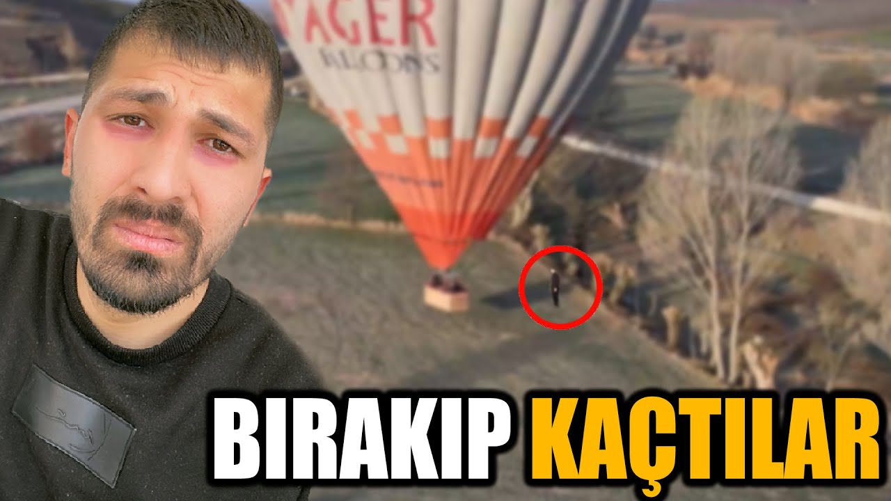 DEV BALONLA UÇTUK DAĞIN BAŞINDA MAHSUR KALDIM