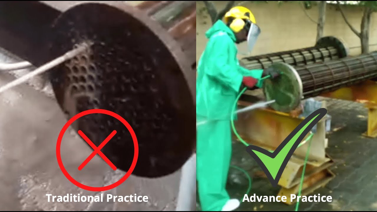 Heat Exchanger Tube Cleaning Techniques | Traditional Vs Advance Methods | PressureJet