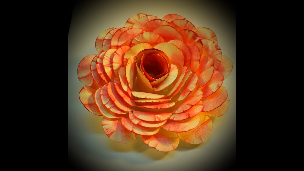 cricut rolled roses