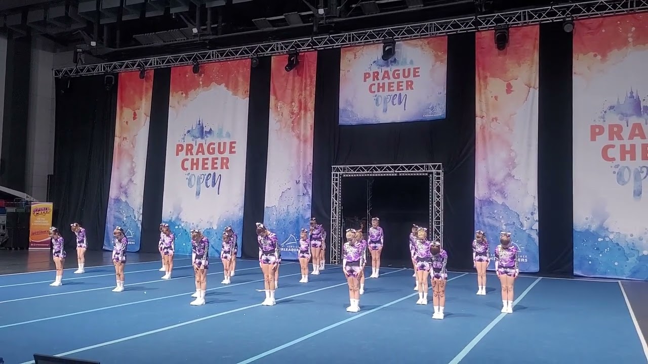 Prague cheer open 25.3.2023, hala Královka Praha...naše LadyBugs