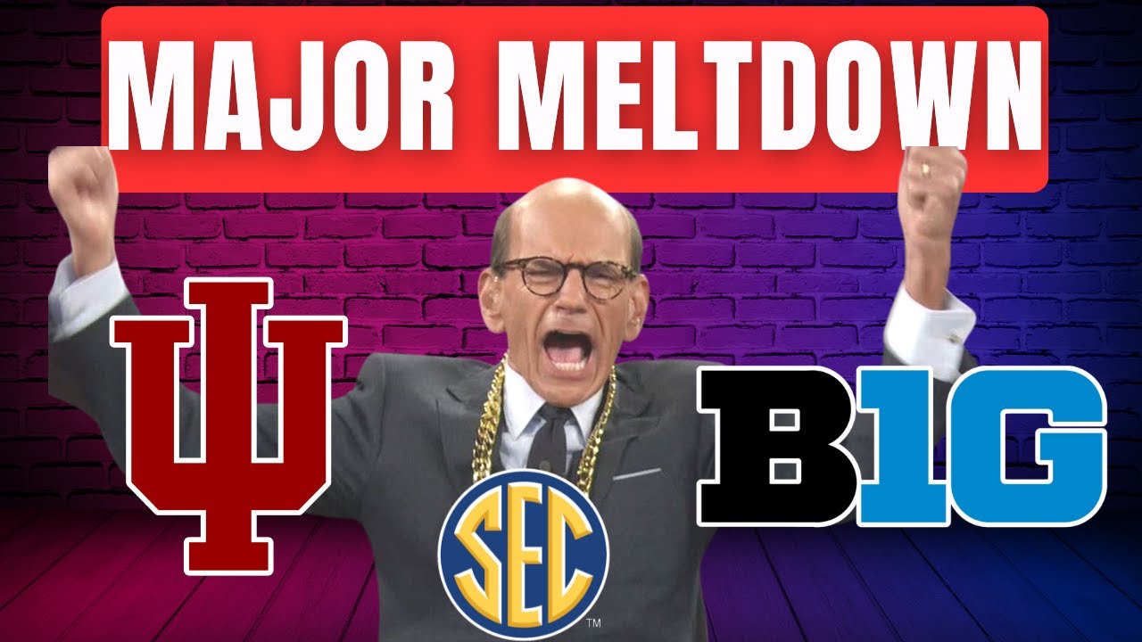 Indiana Football DOUBTER Forced to PAY for SEC Love Fest! | B1G | Ohio State | Michigan | Cignetti
