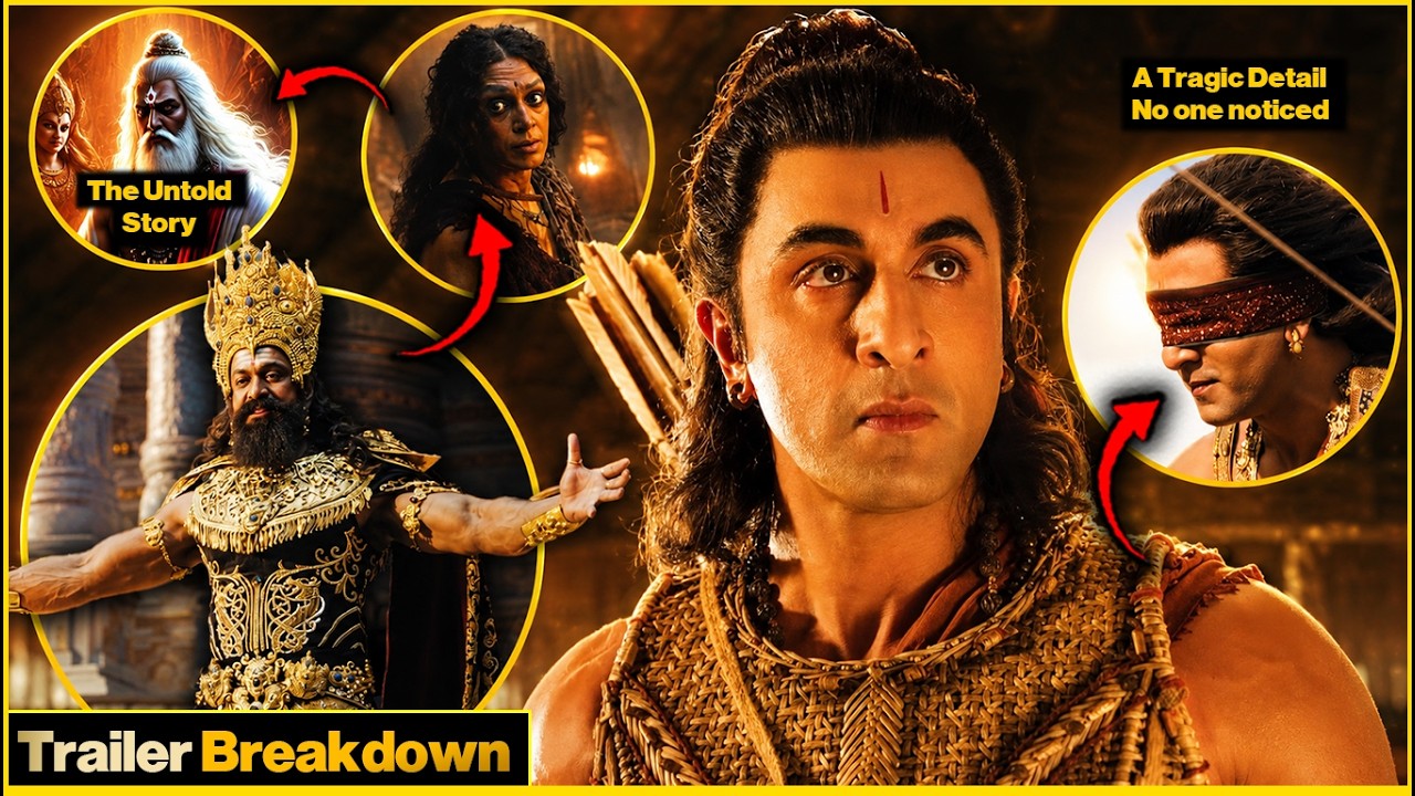 Every DETAIL you MISSED in Ramayana Trailer