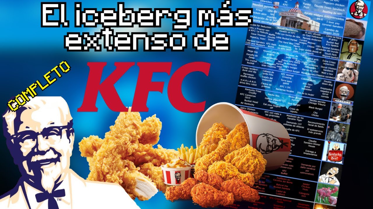 El Iceberg mas extenso de KFC ( 11 niveles ) | completo