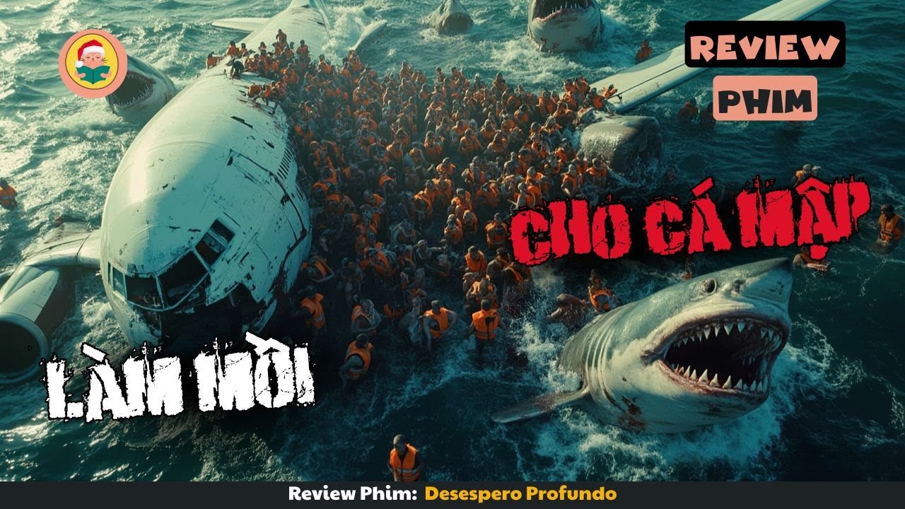 [Review Phim] Thảm Họa Máy Bay Khiến Rơi Trúng Tổ Cá Mập Và Con Người Làm Mồi Cho Chúng