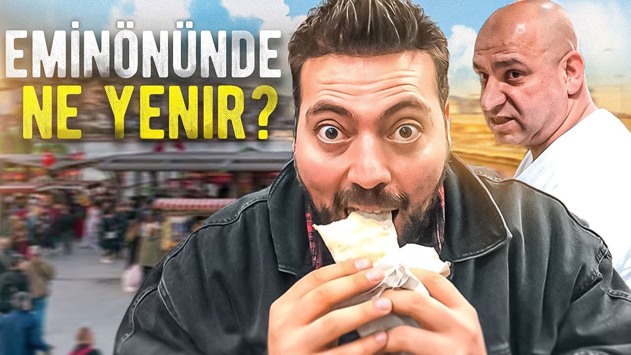 EMİNÖNÜ’NDE BİR GÜNDE NE YENİR ?