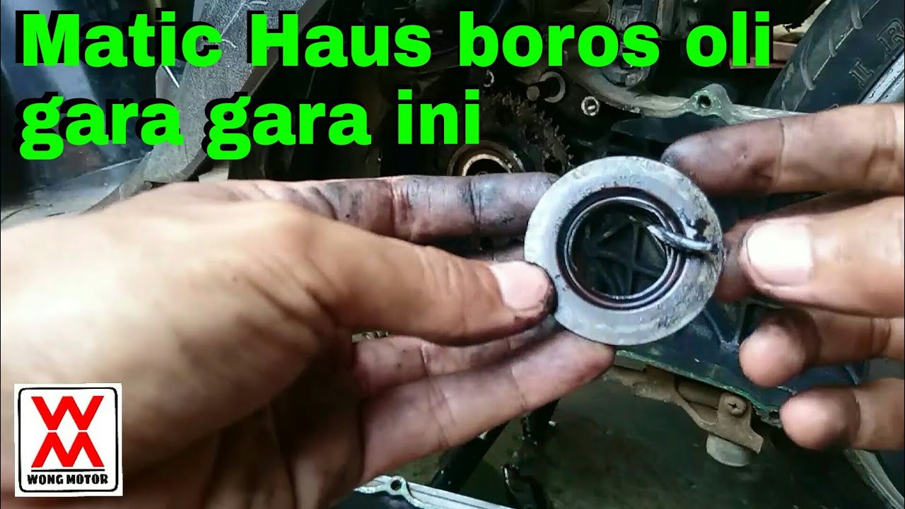 Oli Matic boros Sering habis?? Cek bagian ini