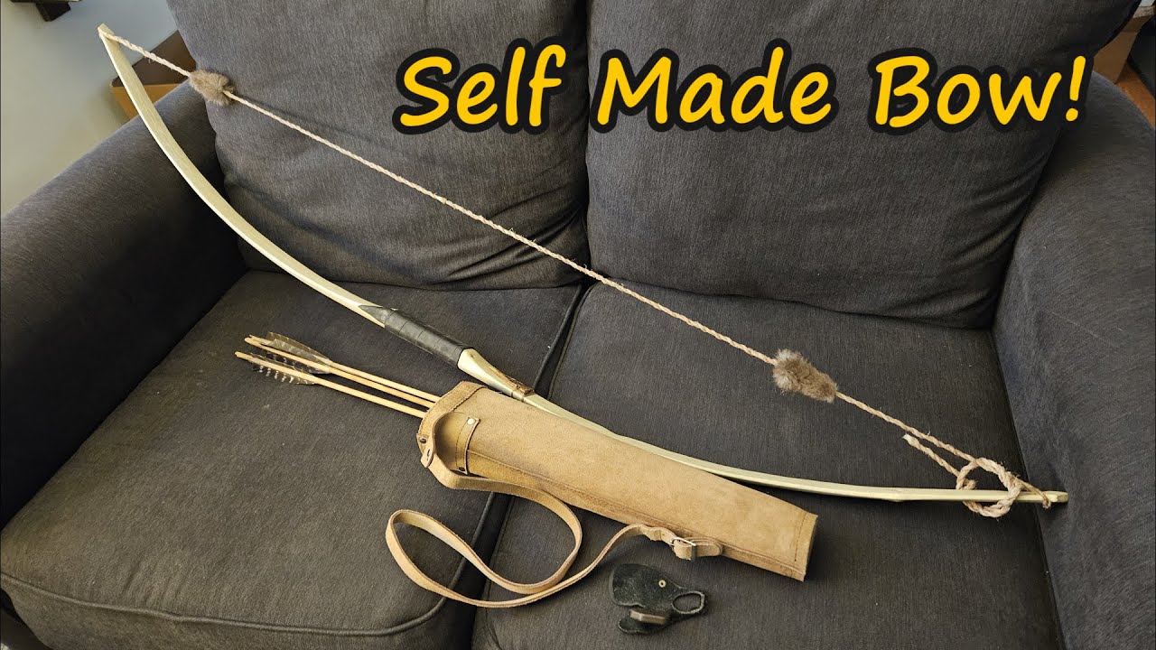 Primitive Bow Shooting Practice...