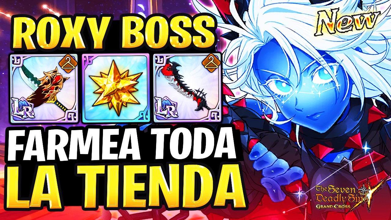 🔥 FARMEA RAPIDO BATALLA LEGENDARIA ROXY! CONSIGUE TODO con ESTOS EQUIPOS! - 7ds Grand Cross 🔥
